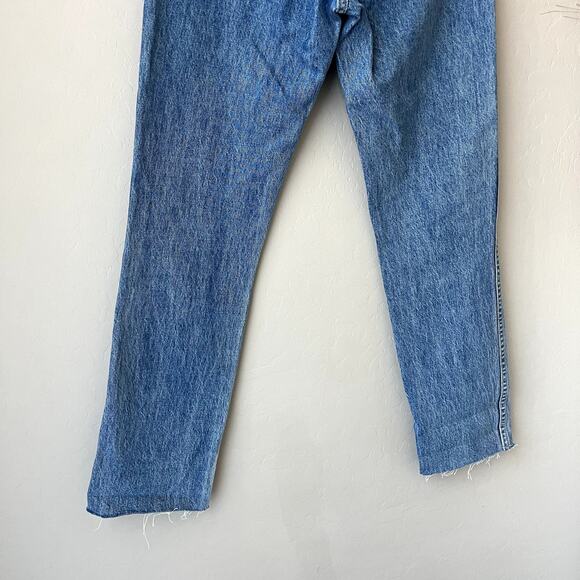 SLVRLAKE Denim Jeans Hero Pacific Blue Denim Slim Fit High Rise Jeans Size 25 - Picture 11 of 13